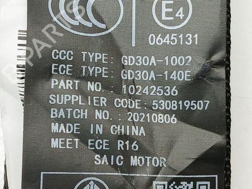 Rear left seatbelt MG MG ZS SUV (AZS1) 1.5 VTi | BP23430625I29 - Image 4