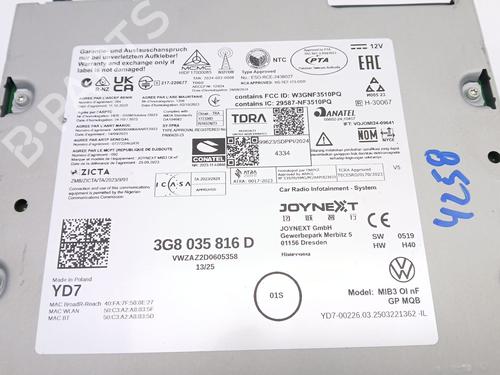 Radio VW TAIGO (CS1) 1.0 TSI | BP32998735E6 - Image 3