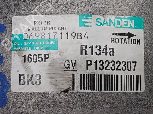 AC compressor OPEL INSIGNIA A Saloon (G09) 2.0 CDTI (69) | BP29885124M34