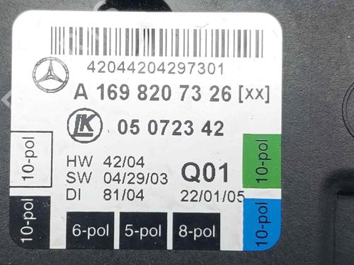 Comfort control module MERCEDES-BENZ A-CLASS (W169)  | BP20683239M56 