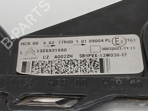Left headlight DS DS 3 (SA_) 1.6 BlueHDi 75 (SABHW6) | BP31853131C28 