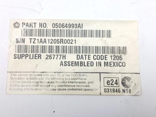 Elektronisk modul FIAT FREEMONT (345_) 2.0 JTD | BP29508922M83 