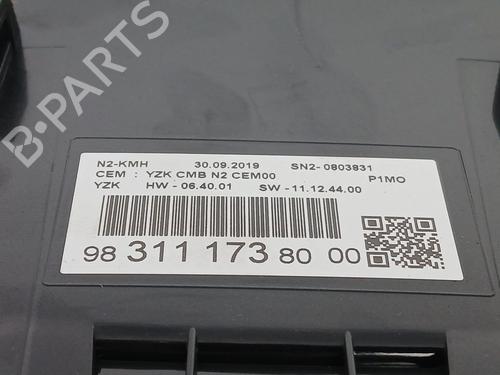 Instrument cluster OPEL CROSSLAND X / CROSSLAND (P17, P2QO) 1.2 (75) | BP22758537C47 