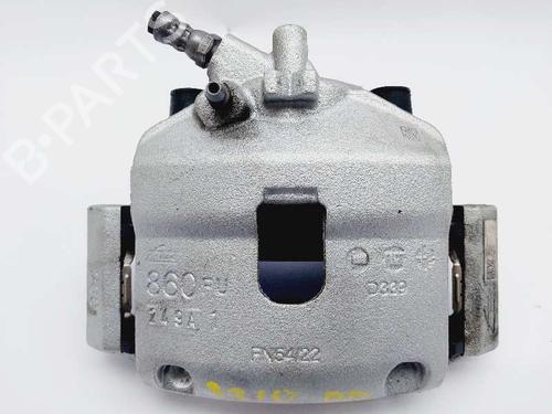 Used Right front brake caliper FIAT 500 (312_) 1.0 Mild Hybrid (312.AYD1B) (69 hp) 16701682