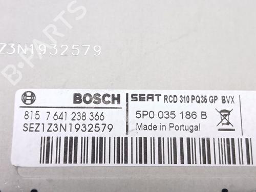 Radio SEAT ALTEA (5P1) 1.2 TSI | BP22978642E6 