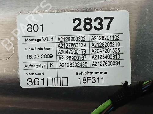 Front left window mechanism MERCEDES-BENZ E-CLASS (W212) E 350 CDI (212.025) | BP39958105C22 - Image 3