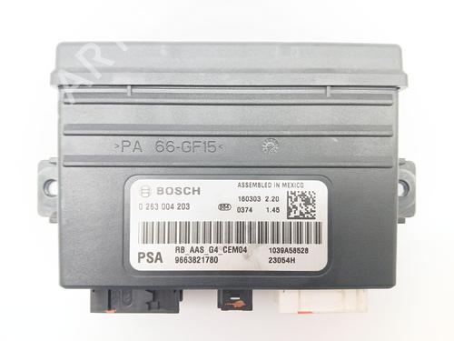Used Electronic module Electronic module PEUGEOT PARTNER Tepee 1.6 BlueHDi 100 (100 hp) 27466383 27466383
