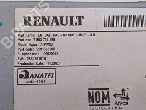 Display RENAULT EXPRESS Box Body/MPV 1.5 Blue dCi 95 (F6AB) | BP38750002C48 - Image 3