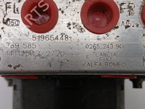 ABS pump FIAT PANDA (312_, 319_) 1.2 (312PXA1A) | BP31852693M43