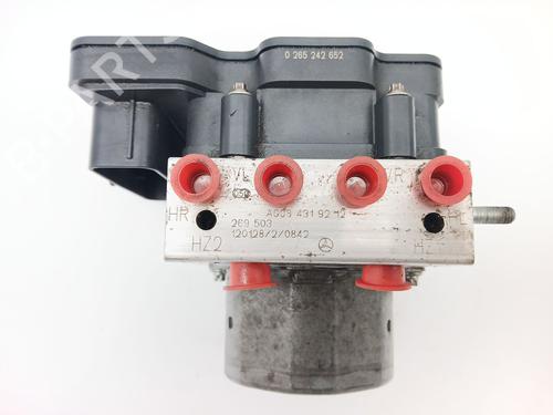 Used ABS pump ABS pump MERCEDES-BENZ B-CLASS Sports Tourer (W246, W242) B 180 CDI (246.200) (109 hp) 26530157 26530157