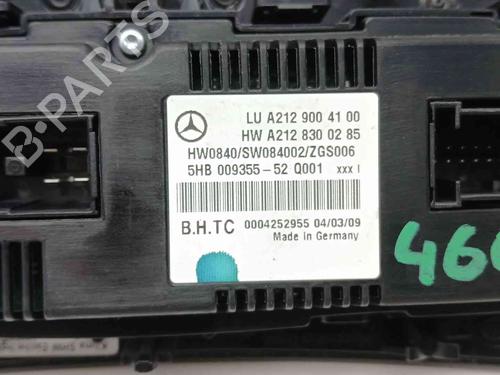 Climate control MERCEDES-BENZ E-CLASS (W212) E 350 CDI (212.025) | BP39688003I5 - Image 3