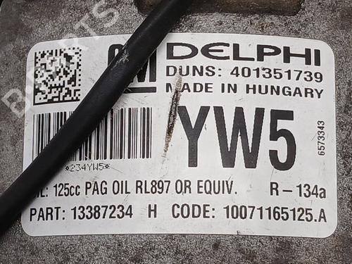 AC compressor OPEL ASTRA J (P10)  | BP29433144M34 