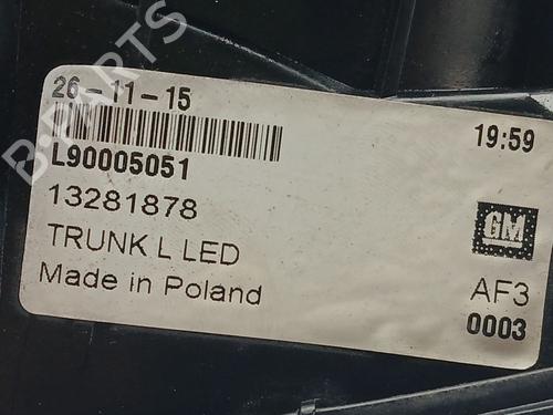 Left tailgate light OPEL ASTRA J GTC 1.6 SIDI (08) | BP27388722C79  - Image 5