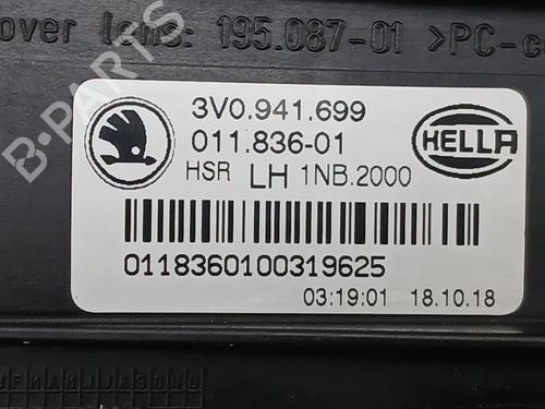 Mistlamp links SKODA SUPERB III (3V3) 2.0 TDI | BP29885442C30