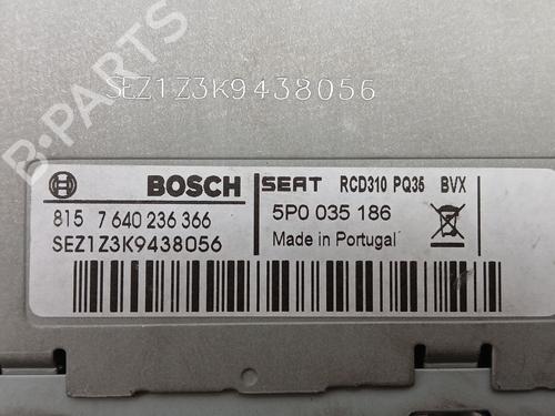 Radio SEAT LEON (1P1) 1.4 TSI | BP25868562E6 