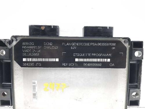 Engine control unit (ECU) PEUGEOT 206 Hatchback (2A/C)  | BP9261331M57 