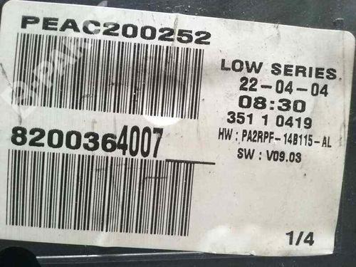 Instrument cluster RENAULT MEGANE II Estate (KM0/1_)  | BP2970876C47 