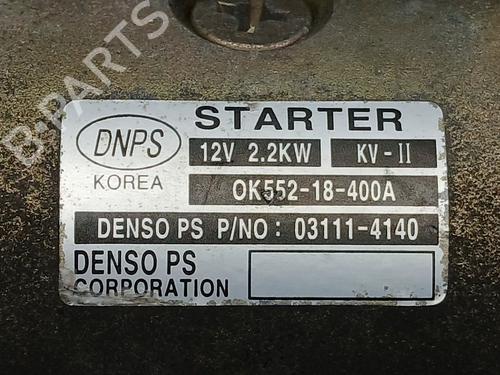 Startmotor KIA CARNIVAL II (GQ) 2.9 CRDi | BP30643254M8