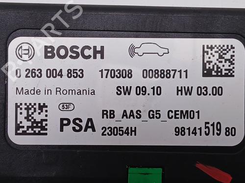 Electronic module PEUGEOT 308 II (LB_, LP_, LW_, LH_, L3_) 1.2 THP 130 | BP29886580M83