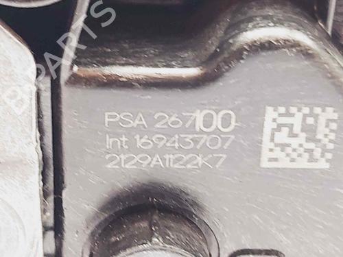 Rear right lock OPEL CROSSLAND X / CROSSLAND (P17, P2QO) 1.2 (75) | BP15121787C99 