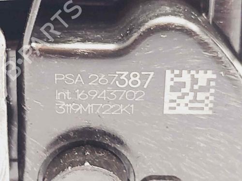 Front right lock OPEL CROSSLAND X / CROSSLAND (P17, P2QO) 1.2 (75) | BP15121788C97 