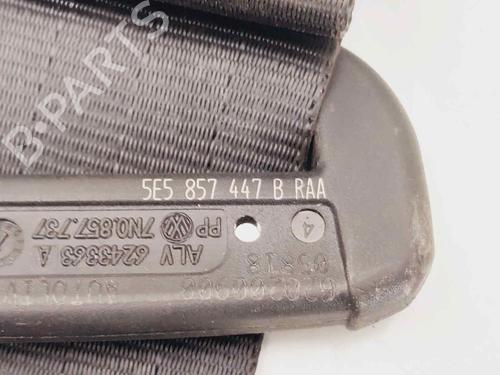 Rear left seatbelt SKODA OCTAVIA III (5E3, NL3, NR3) 2.0 TSI RS | BP15640719I29 