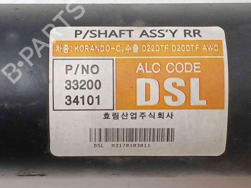 Driveshaft SSANGYONG KORANDO (CK) 2.2 Xdi | BP36991486M37 - Image 6
