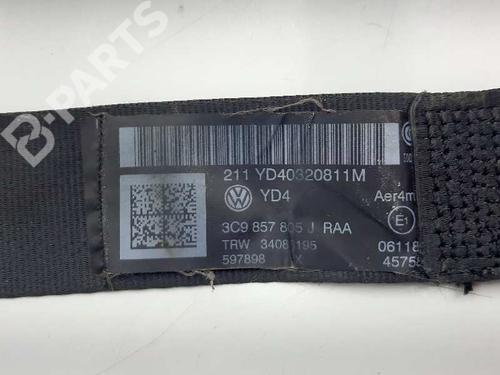 Rear left seatbelt VW PASSAT B7 Variant (365) 2.0 TDI | BP11083453I29 