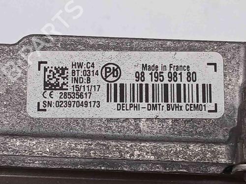 Electronic module CITROËN C4 Picasso II 1.6 BlueHDi 120 | BP36991594M83 - Image 4