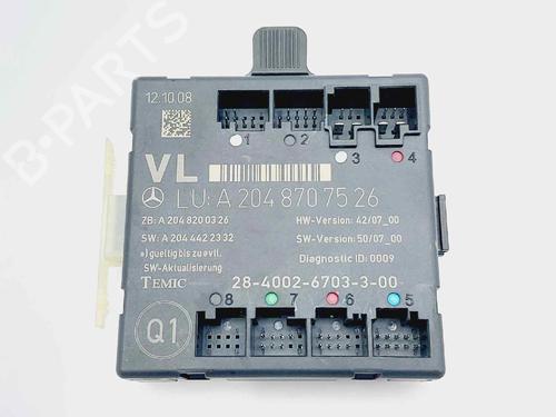 Used Electronic module Electronic module MERCEDES-BENZ C-CLASS (W204) [2007-2015] 15838556 15838556