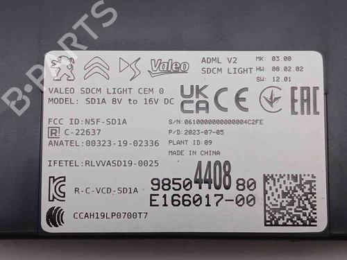 Electronic module CITROËN C5 X (ND_, NC_) Hybrid 180 (NDDGYP) | BP38509799M83 - Image 2
