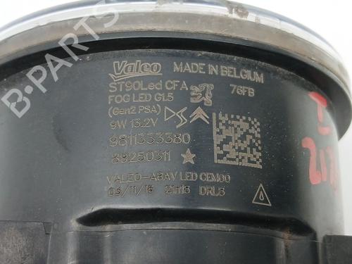 Left front fog light DS DS 3 (SA_) 1.6 BlueHDi 75 (SABHW6) | BP31853129C30 