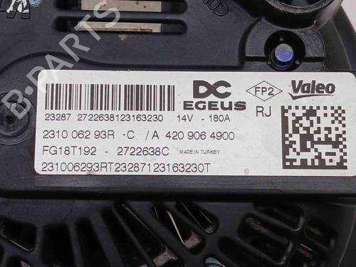 Alternator RENAULT EXPRESS Box Body/MPV 1.5 Blue dCi 95 (F6AB) | BP38749993M7 - Image 5