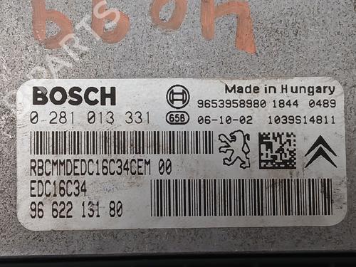 Engine control unit (ECU) PEUGEOT 307 SW (3H) 1.6 HDI 110 | BP30154785M57