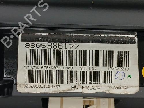 Instrument cluster CITROËN C3 Picasso (SH_) 1.6 HDI 90 | BP30408518C47 - Image 4