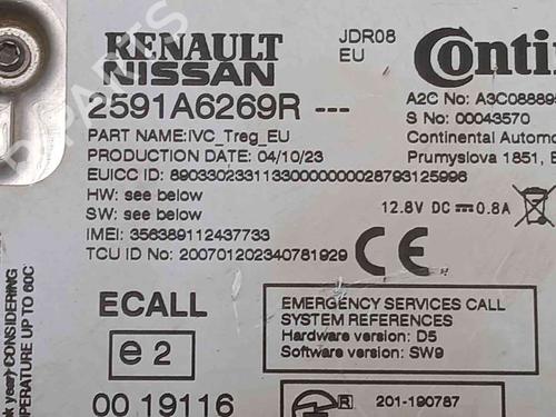 Electronic module RENAULT EXPRESS Box Body/MPV 1.5 Blue dCi 95 (F6AB) | BP39509798M83 - Image 4