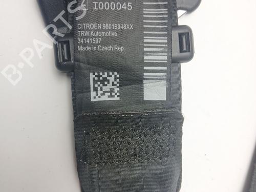 Rear right seatbelt DS DS 3 (SA_) 1.6 BlueHDi 75 (SABHW6) | BP32169855I28  - Image 5
