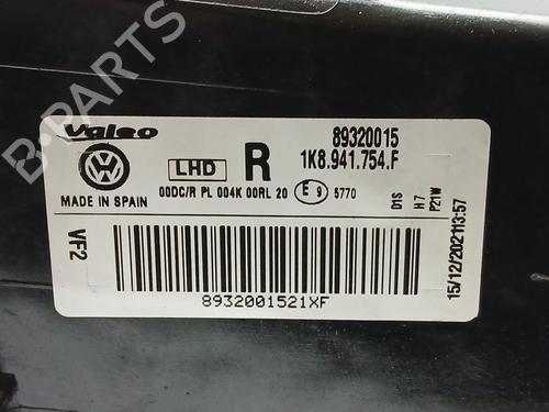 Right headlight VW SCIROCCO III (137, 138) 2.0 TDI | BP26989921C29  - Image 7