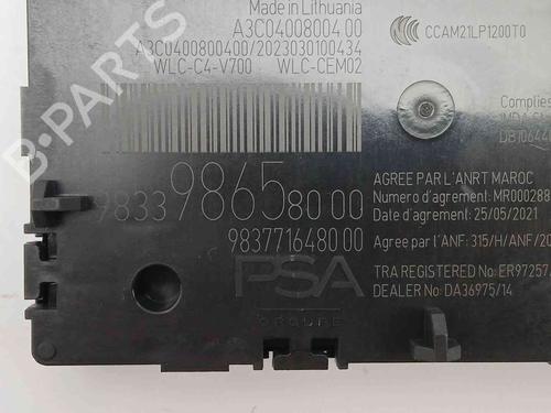 Electronic module CITROËN C5 X (ND_, NC_) Hybrid 180 (NDDGYP) | BP38509790M83 - Image 2