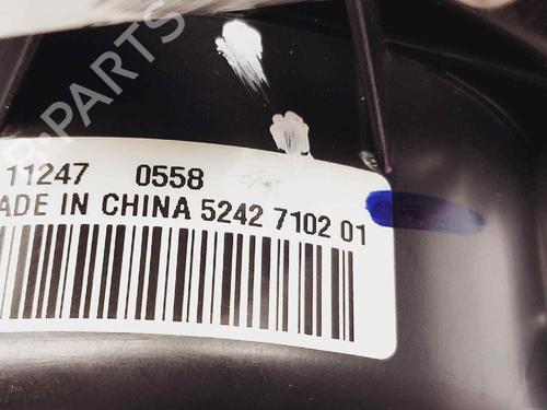 Heater blower motor CHEVROLET CRUZE (J300)  | BP15180943M62 