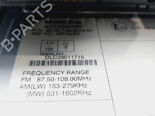 Radio HONDA CIVIC IX (FK)  | BP15946072E6 