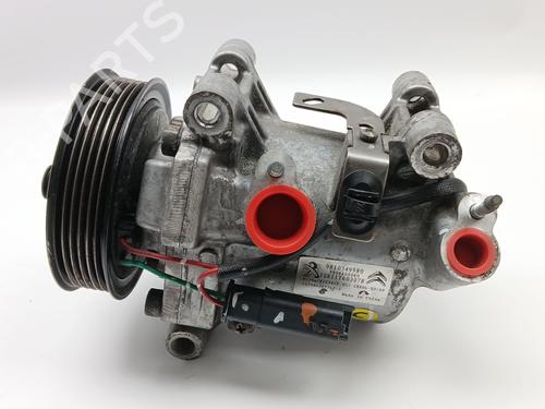 Used AC compressor AC compressor CITROËN C-ELYSEE (DD_) 1.5 BlueHDi 100 (102 hp) 33756422 33756422