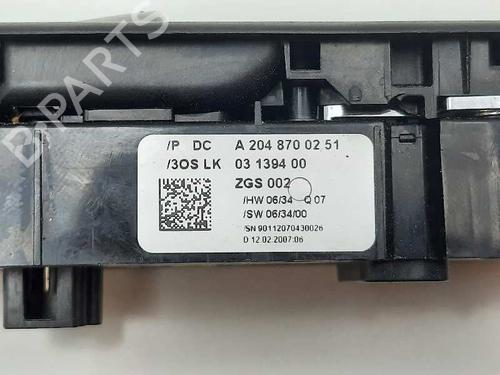 Left front window switch MERCEDES-BENZ C-CLASS (W204) | BP20679035I27 - Image 2