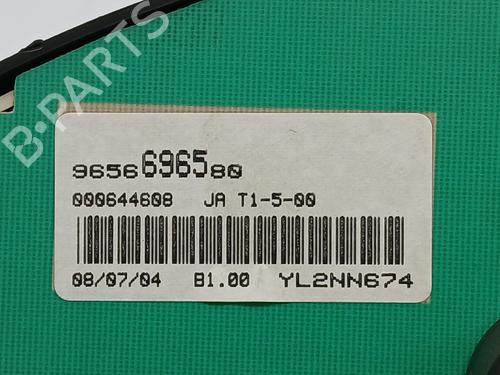 Instrument cluster PEUGEOT 206 Hatchback (2A/C) 1.6 HDi 110 | BP27854860C47 