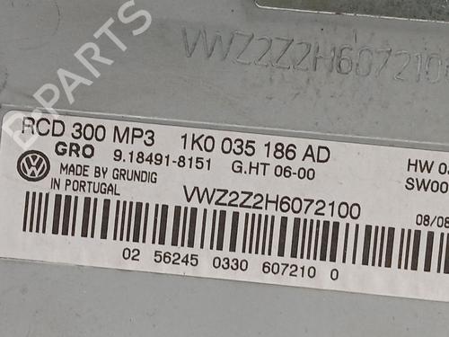 Radio VW TOURAN (1T1, 1T2) 1.9 TDI | BP31354112E6 