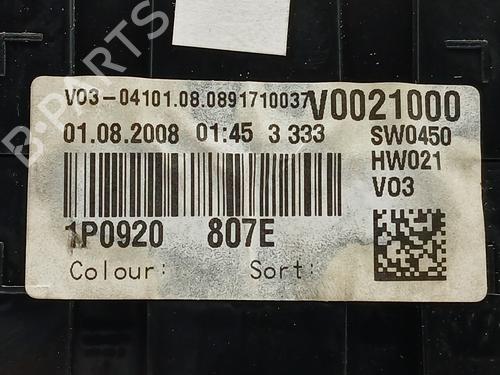 Instrument cluster SEAT LEON (1P1) 1.9 TDI | BP27721337C47 