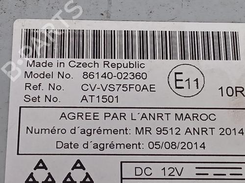 Auto-radio TOYOTA AURIS Estate (_E18_) 1.8 Hybrid (ZWE186_, ZWE186R, ZWE186H) | BP30728139E6