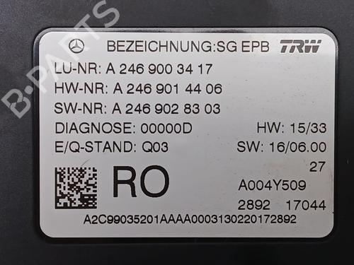 Electronic module MERCEDES-BENZ A-CLASS (W176) A 200 CDI / d (176.008) | BP30909415M83 - Image 2