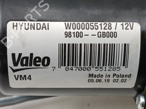 Front wiper motor HYUNDAI i20 II (GB, IB) 1.0 T-GDI | BP26611734M29 