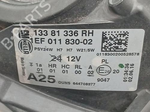Right headlight OPEL CORSA E (X15) 1.3 CDTI (08, 68) | BP29505732C29 
